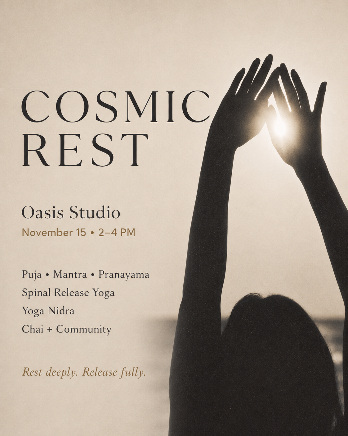 Cosmic Rest at The Oasis